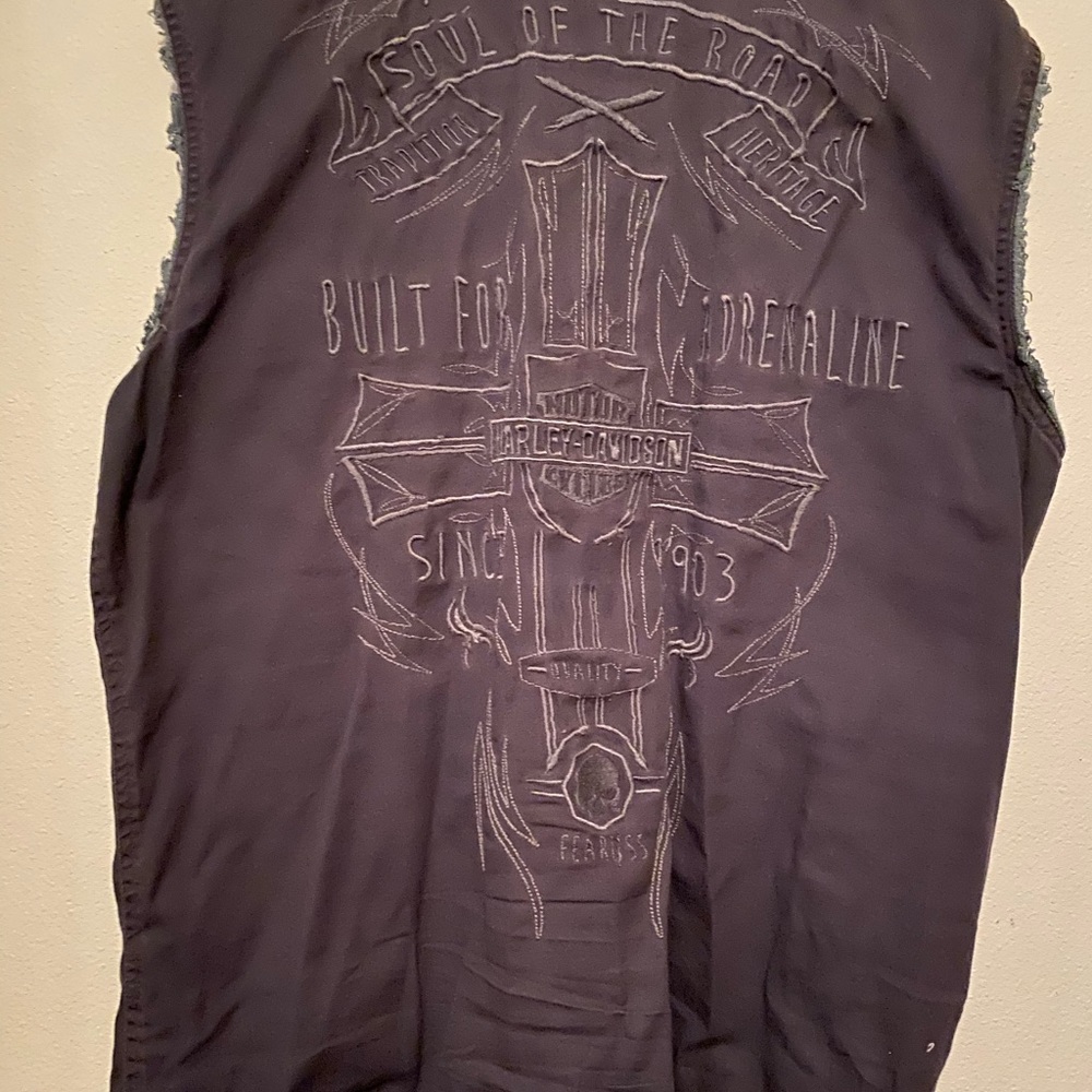 Harley Davidson Sleeveless Shirt